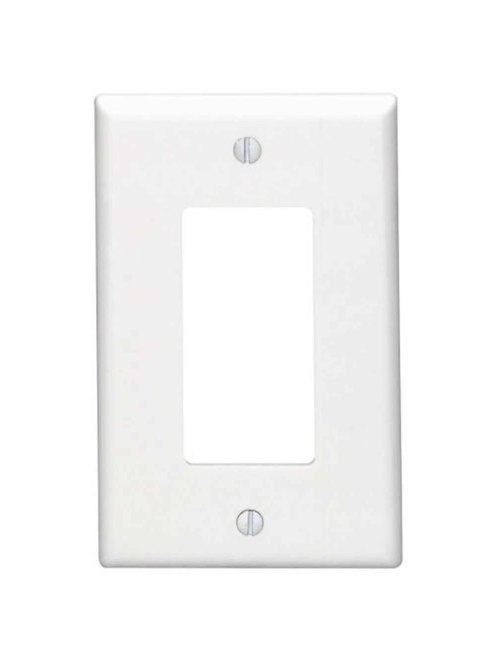 Leviton + 80601-W 1-Gang Decora/GFCI Device Wallplate + Midway Size + Thermos...